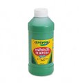 Classroom Creations Artista II Washable Tempera Paint  Green  16 oz CL182306